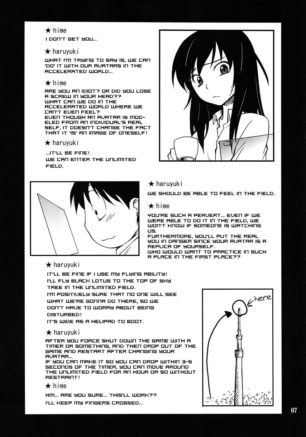 Accel World Dj - Another World ~sukitokimetokiss~ Chapter 1000 Page 6